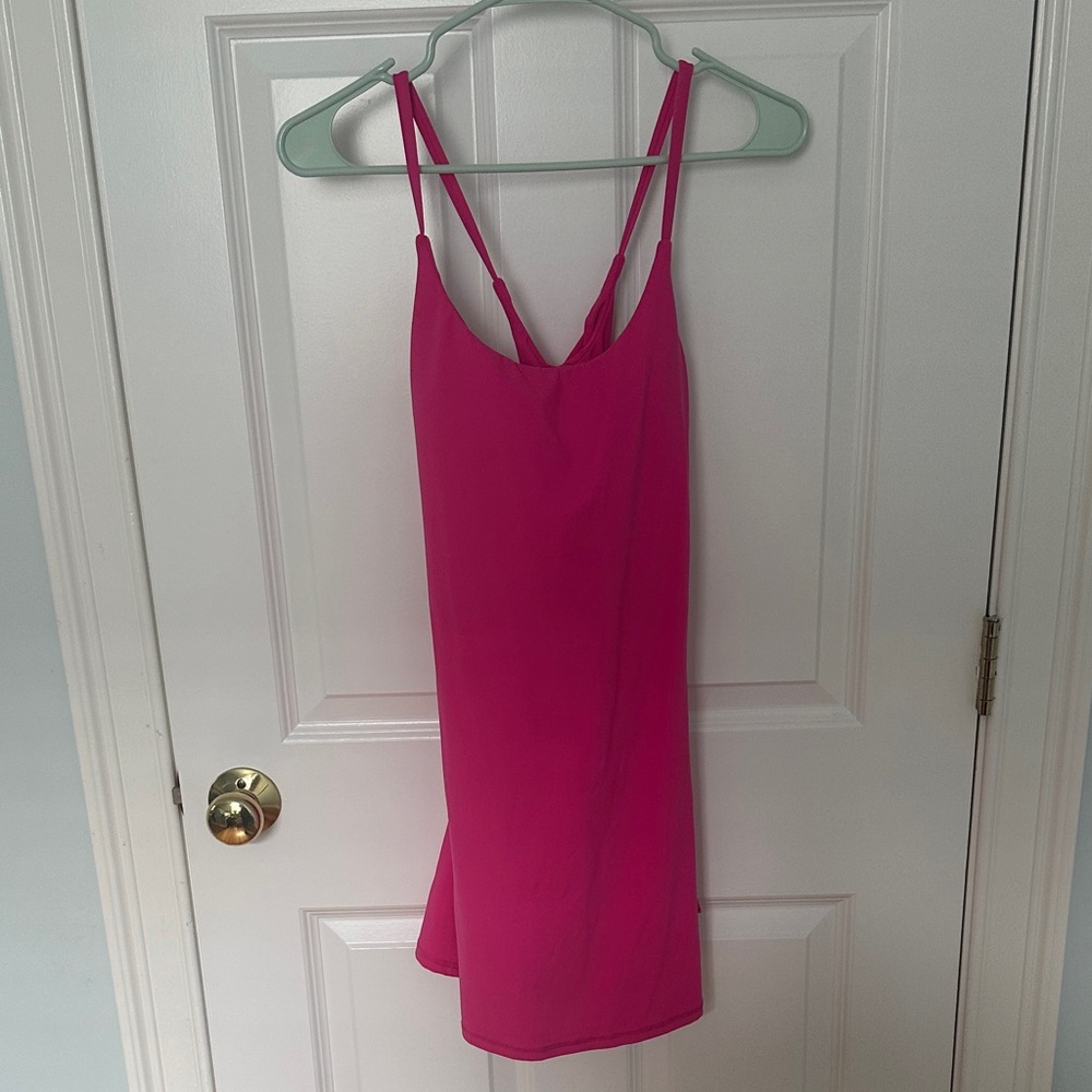 HALARA Pink Strappy Dress